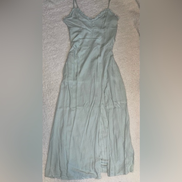 Midi Dress with Slit - Picture 1 of 3